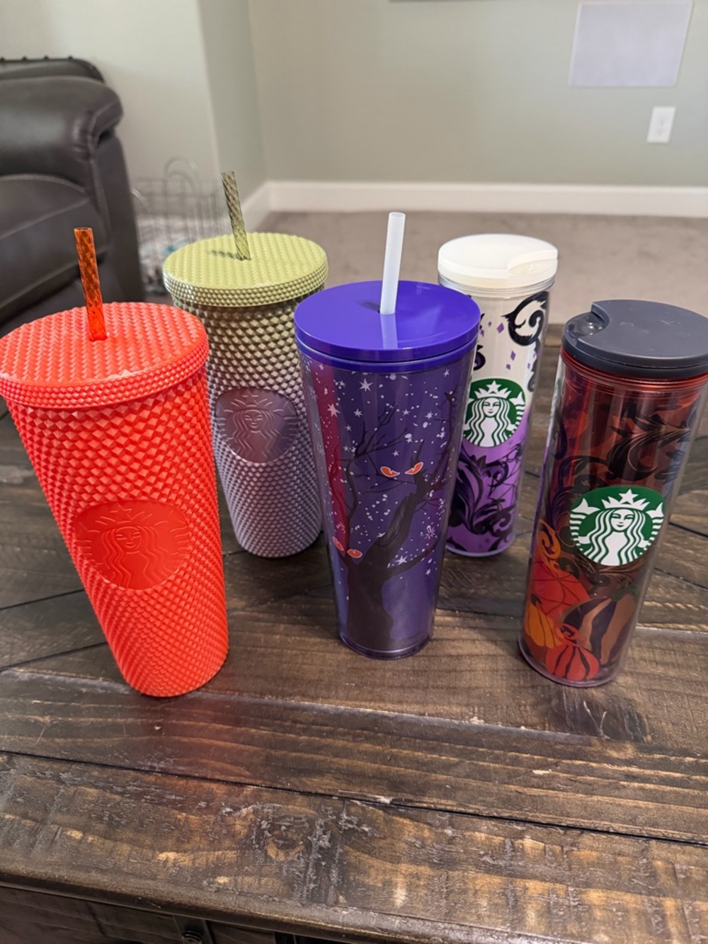 Starbucks Halloween Design tumblers